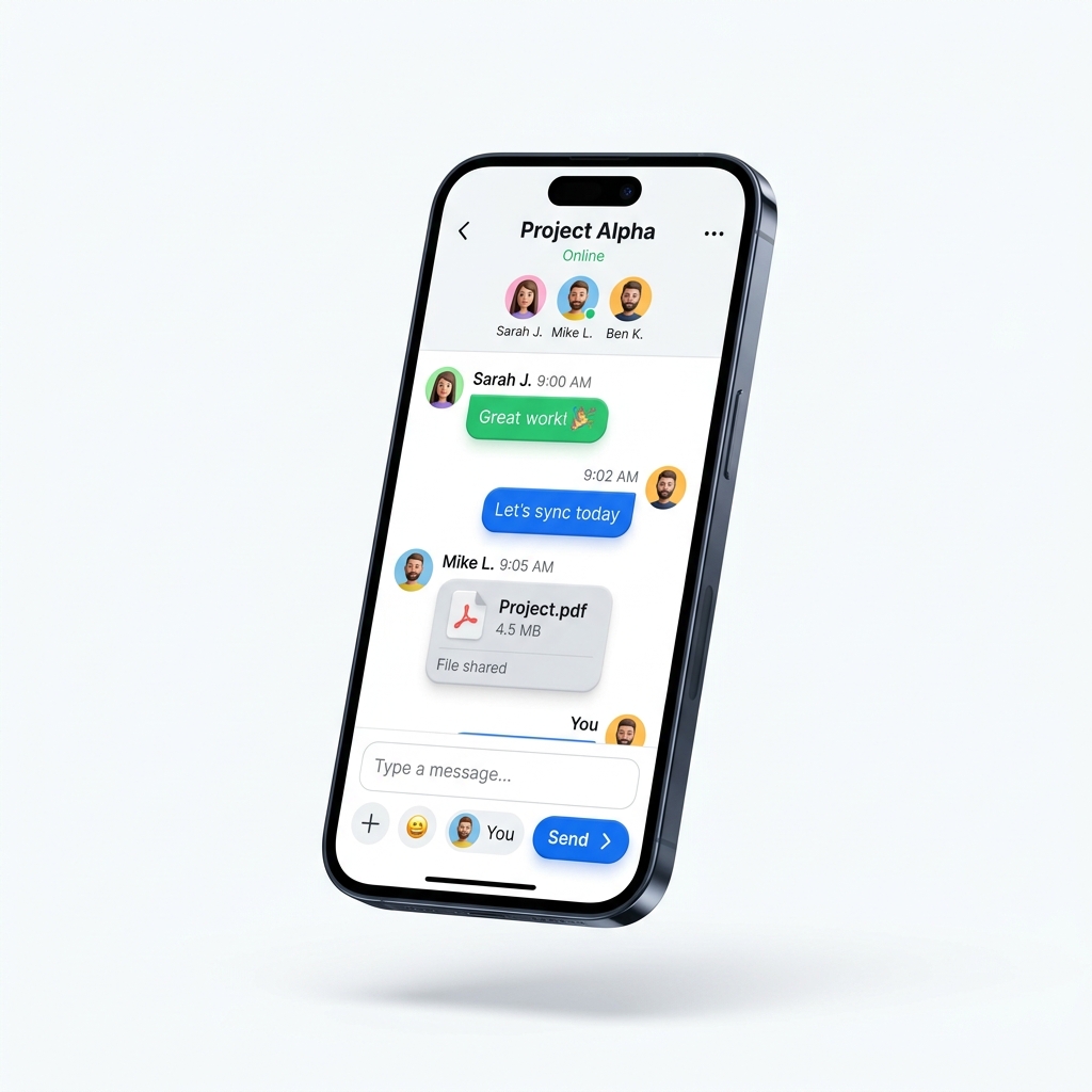 Team Messaging Workspace